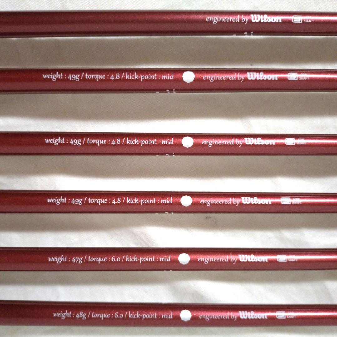 美品　Wilson　Tiara is　レディース　ゴルフクラブセット　FILA