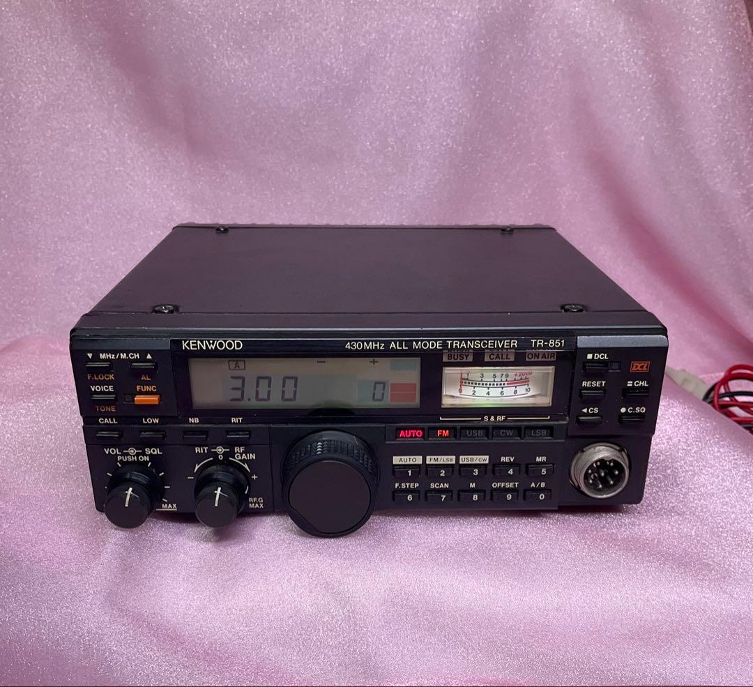 ケンウッド KENWOOD 430MHz帯オールモード機 TR-851