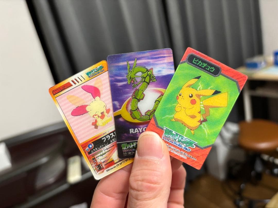 《希少》3Dカード レンチキュラー ミニ ポケモンカード3枚セット