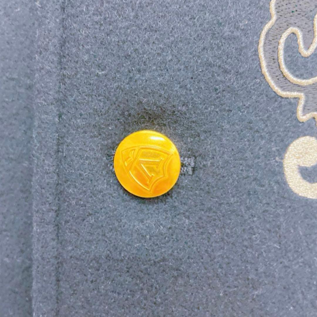 1EM7 【希少】VAN JACKET スタジャン 袖レザー BIGONE