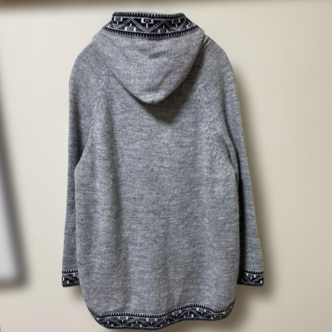 【未使用】アルパカ100% チュニック ニットセーター　フリーサイズ