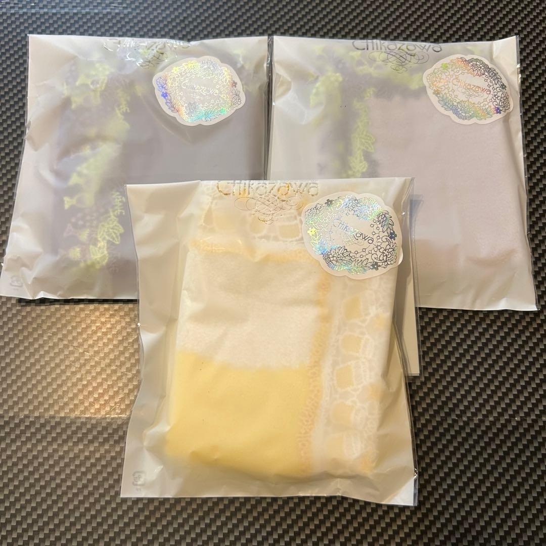 【未使用】近沢レース　タオルハンカチ　ビール　ワイン　3点まとめて　お酒シリーズ