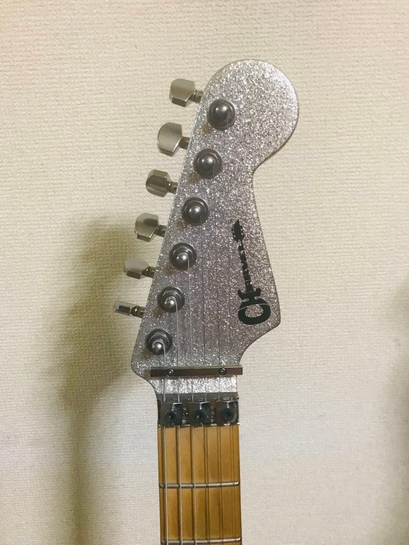 Charvel SanDimas Limited シルバースパークル