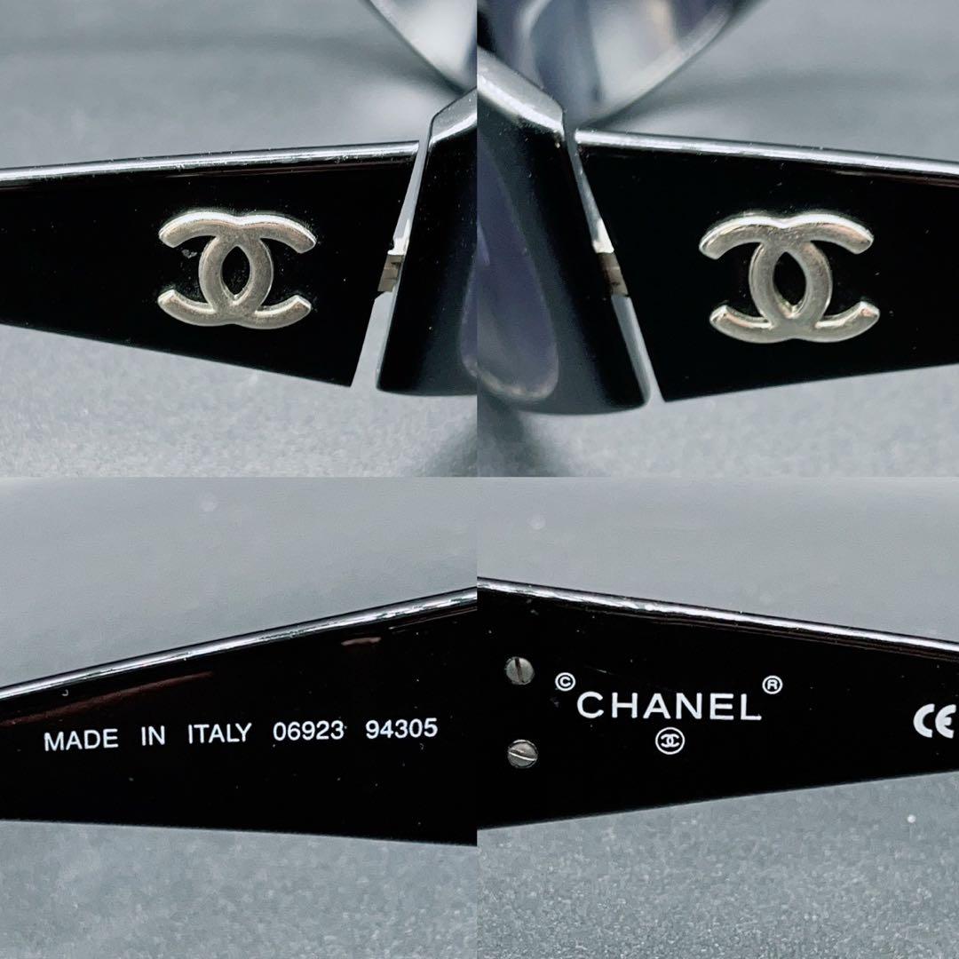 小物 CHANEL archive sunglasses coco BLACK y2k