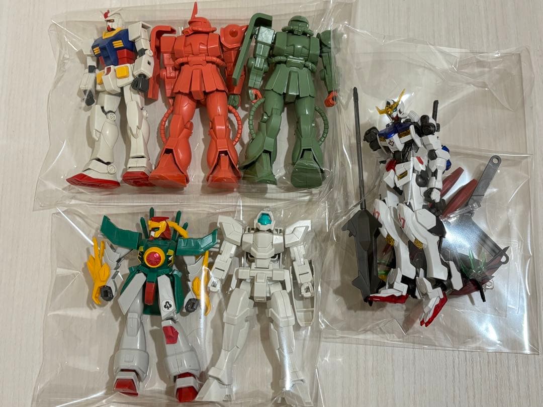 ④大量ジャンクプラモデル HGガンプラ系・トライオン3・Rギャギャ 風雲再起 他