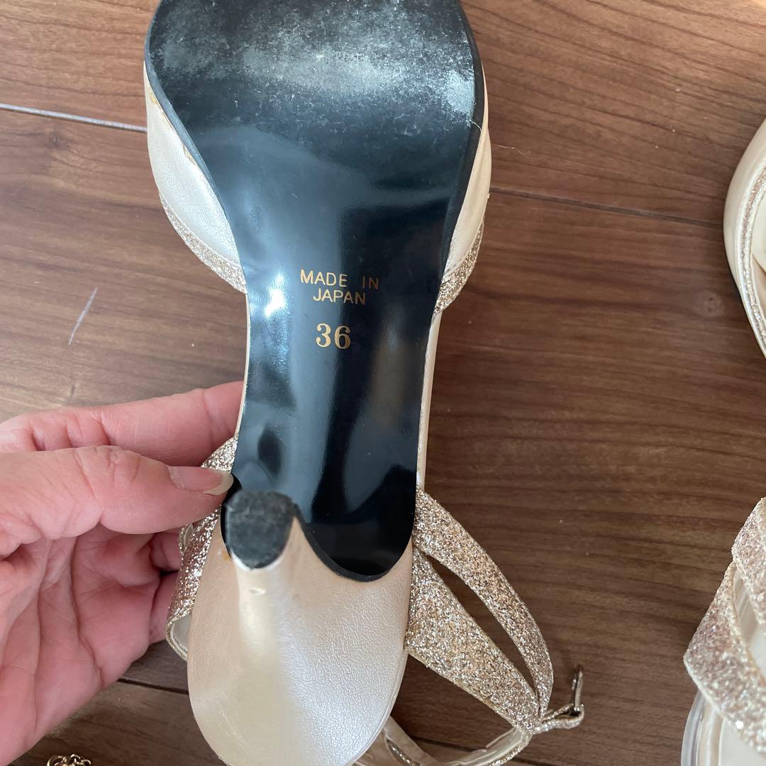 パンプス　バッグ　セット　パーティ用