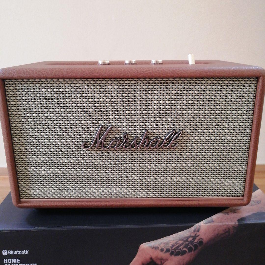 Marshall ワイヤレススピーカー Acton III ブラウン 国内正規品