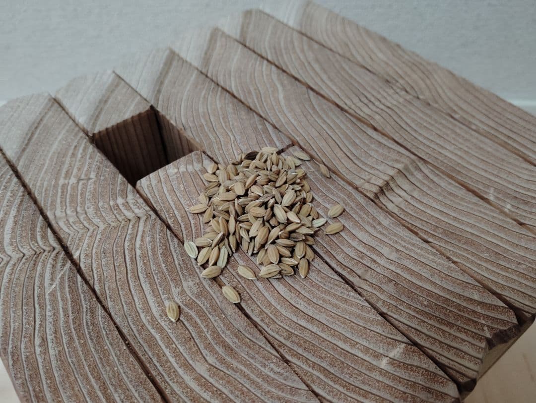 回転式籾擦り機(小型 回転軸ボルト、上部投入タイプ)