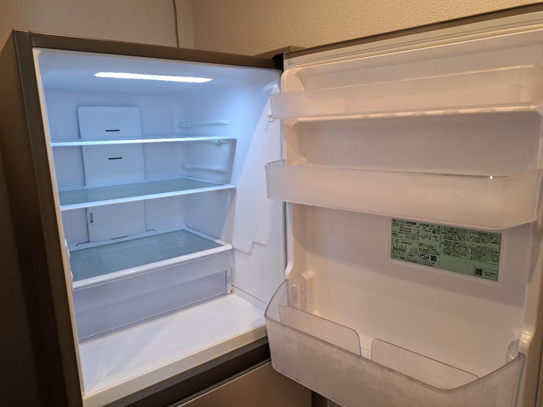 日立冷蔵庫 R27-NV 265L シャンパン