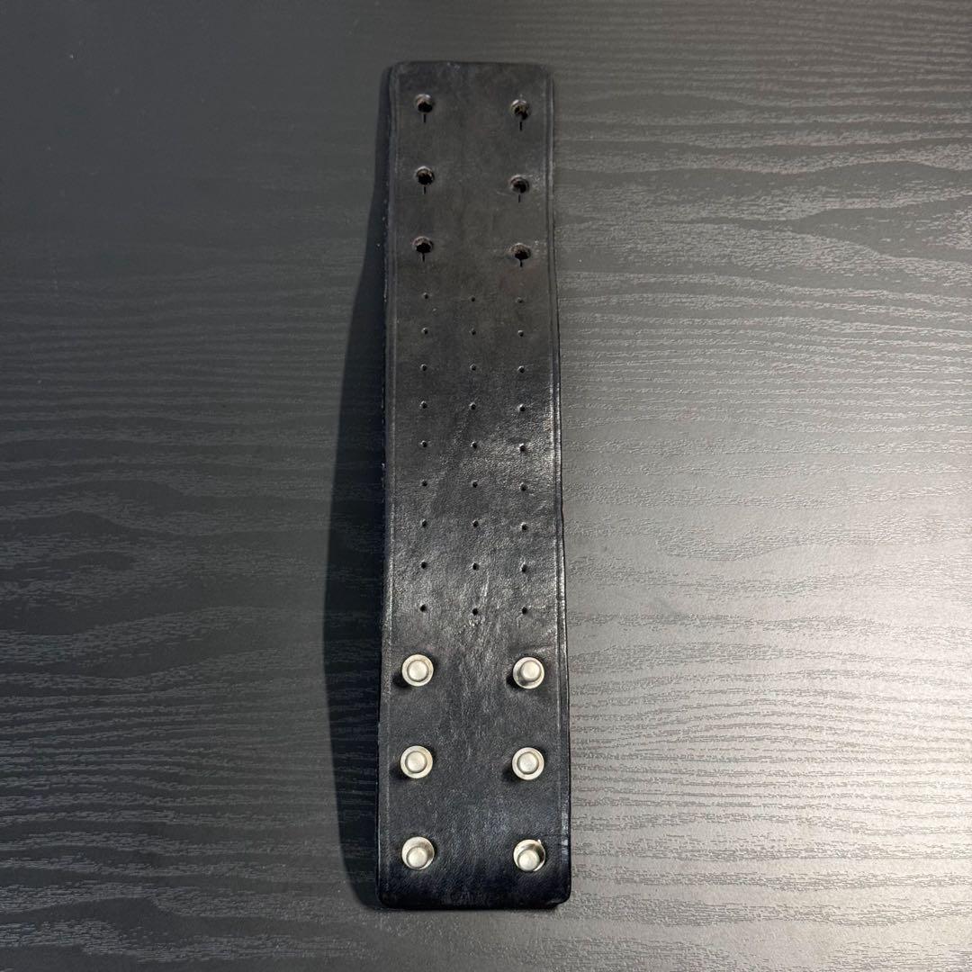 Rick Owens レザー ブレスレット/バングル