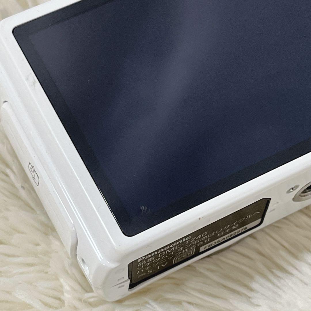 Panasonic LUMIX DMC-TZ40 白　デジカメ　ルミックス