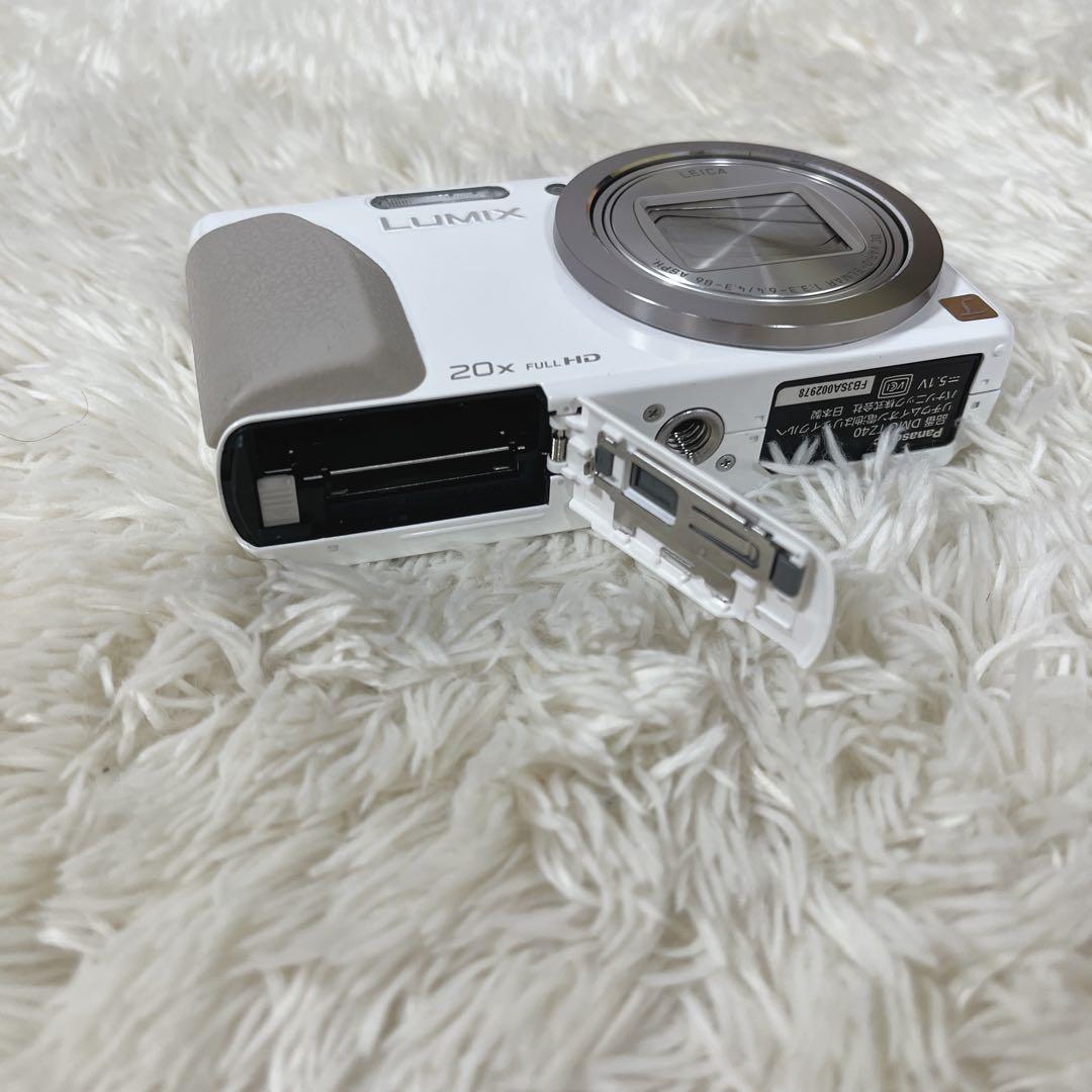 Panasonic LUMIX DMC-TZ40 白　デジカメ　ルミックス