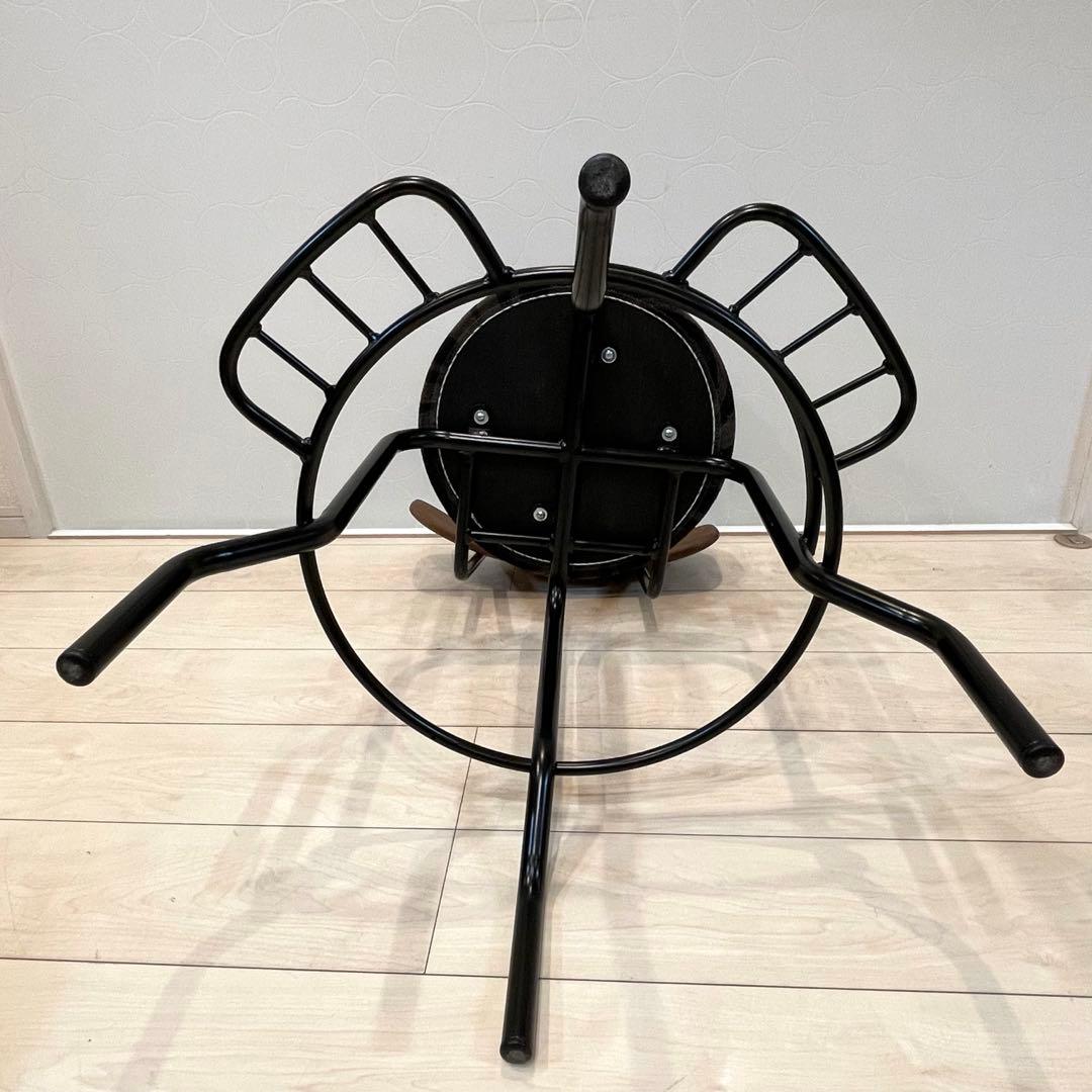 【希少・美品】ギターマンチェアー アイアン脚 スツール カウンターチェア 演奏用