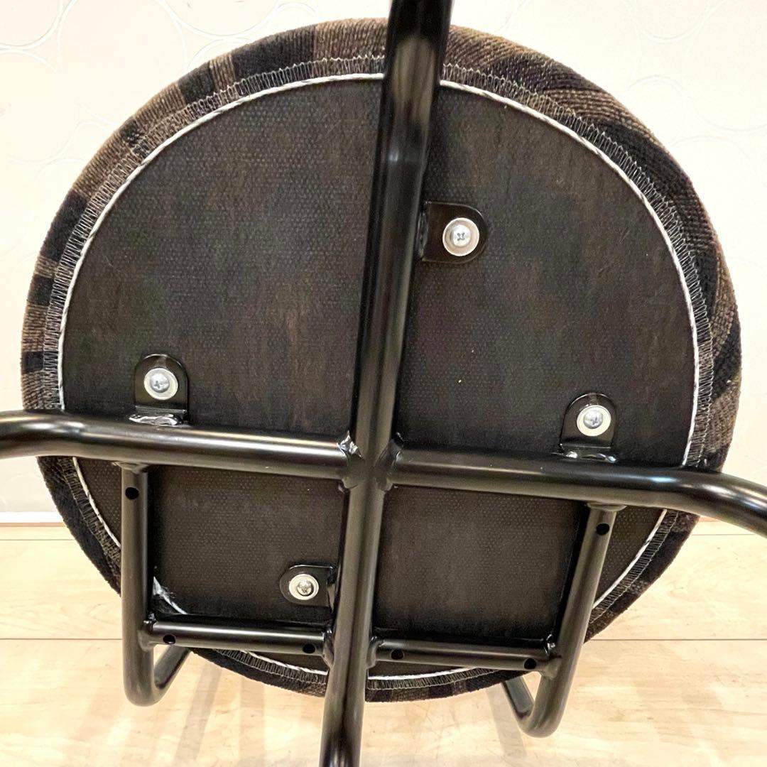 【希少・美品】ギターマンチェアー アイアン脚 スツール カウンターチェア 演奏用