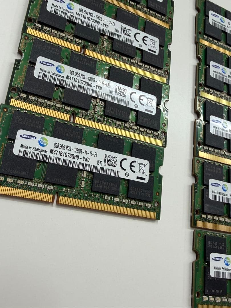 Samsung ノートPC用メモリ 8GB DDR3L 1600MHz PC3L