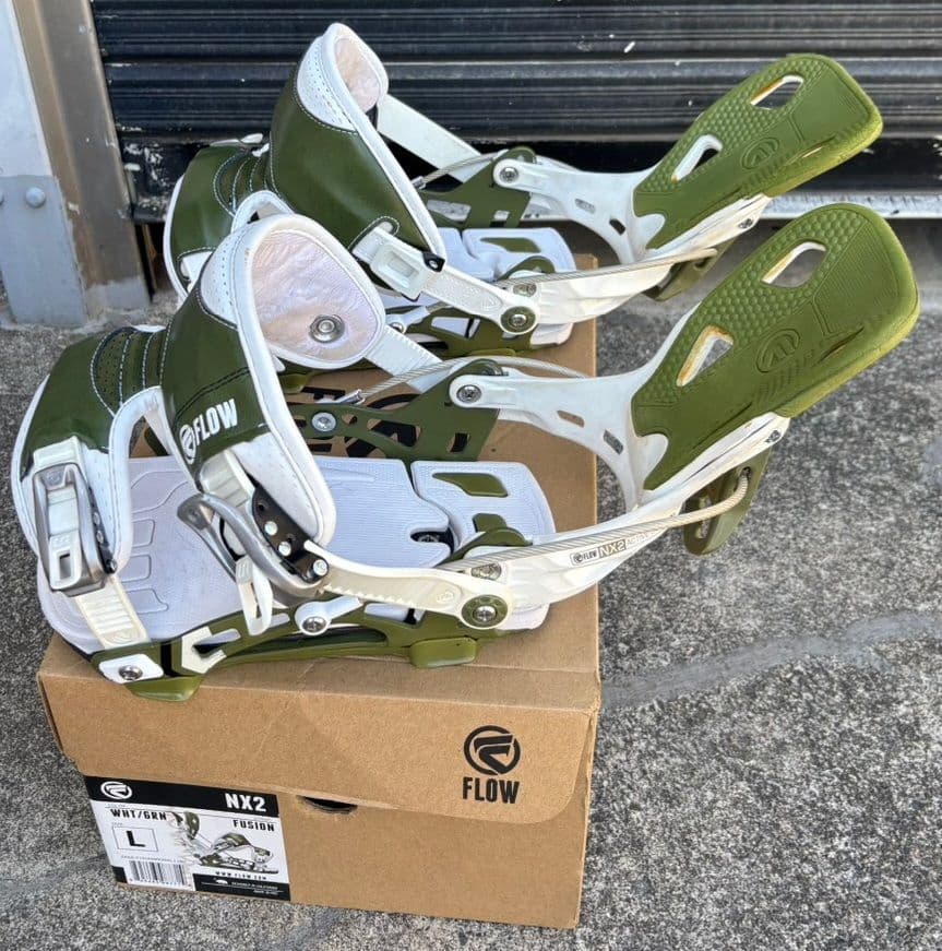 ☆FLOW スノーボード ビンディング ☆★オリーブグリーン★