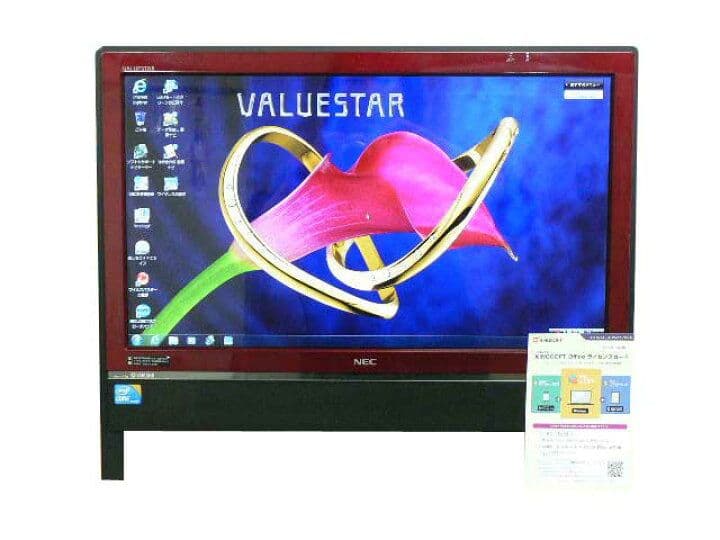 NEC デスクトップPC VALUESTAR VN770 モニタ一体型　増設済