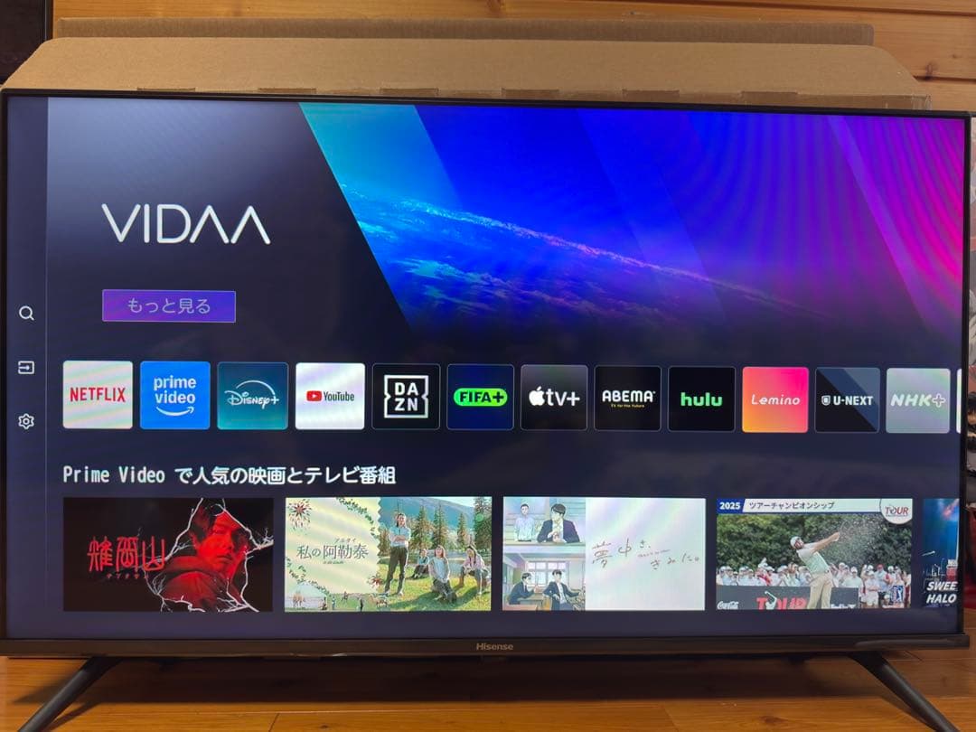 【yu_】Hisense 40V型 フルハイビジョン 液晶テレビ