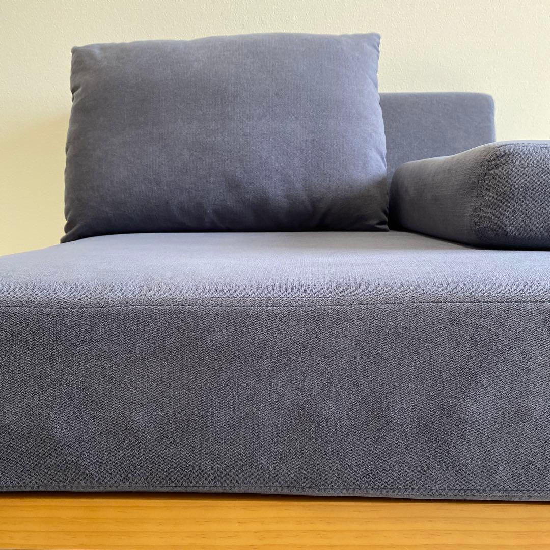 ※専用販売　soroi 一人掛けソファL ブルーグレー