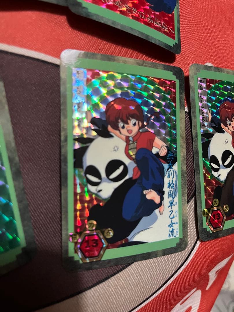 超激レア! キラシャンプー含　カードダス20 らんま1/2 格闘編パート1