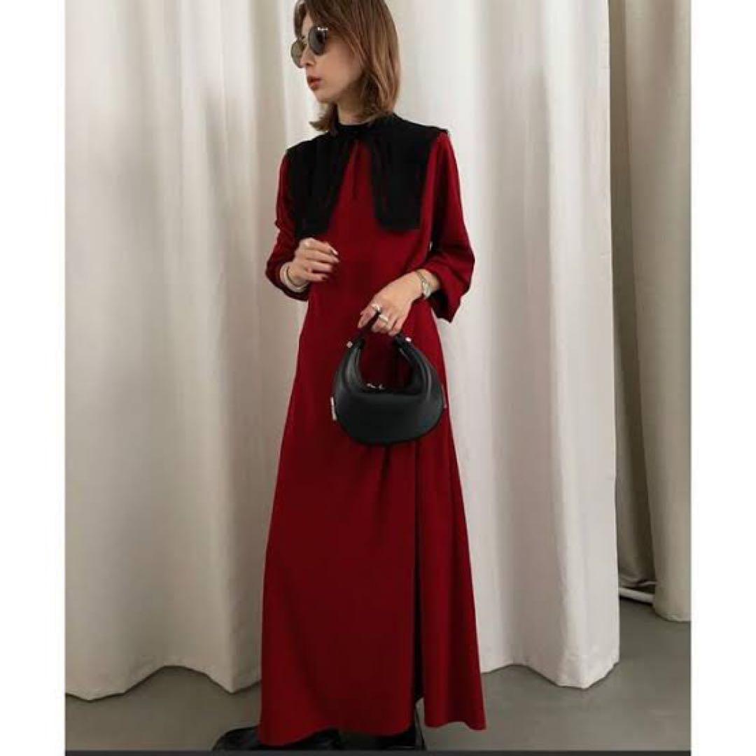 AMERI 襟付きワンピース