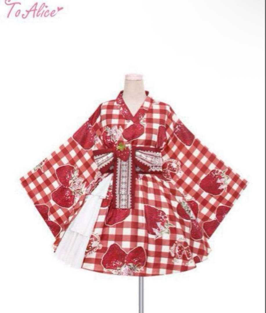 ToAlice いちご姫浴衣セット Mサイズ