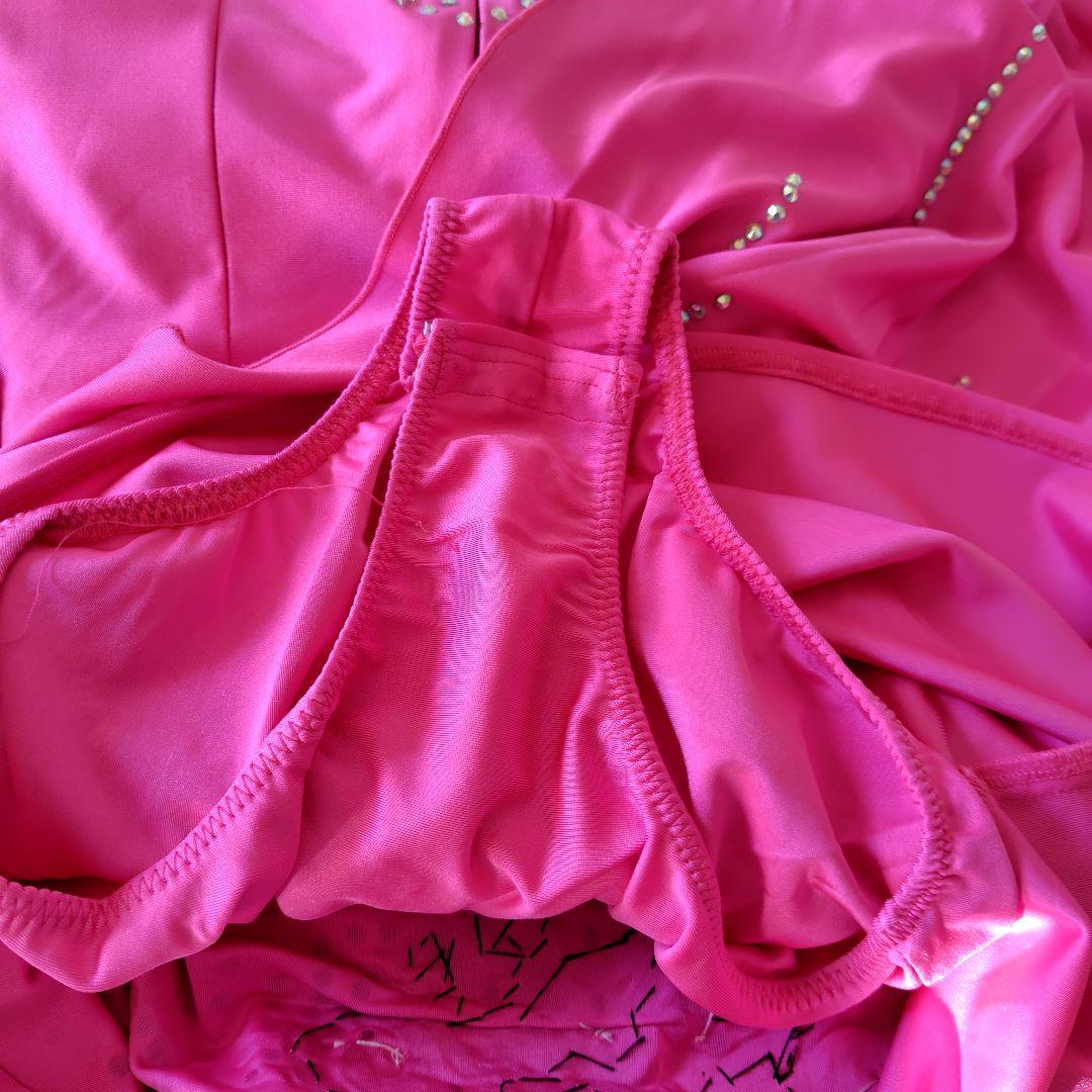 社交ダンス用ピンクラテンドレス