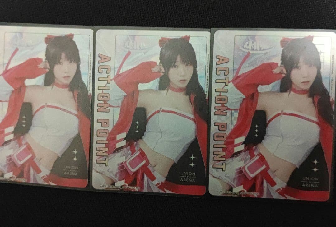 ユニオンアリーナ 伊織もえ アクションポイントカード 3枚セット