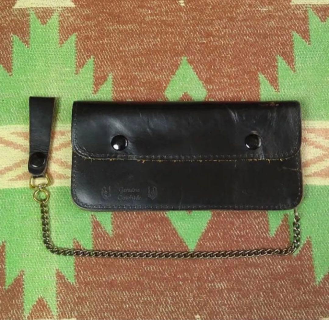 ヴィンテージトラッカーウォレット財布チェーンat last coテンダーロイン