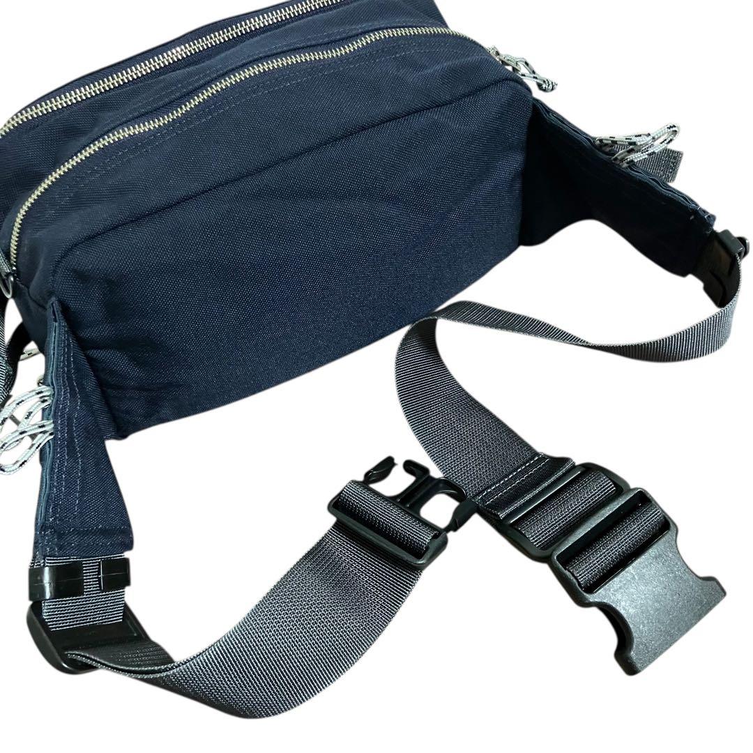 未使用級✨ポーター ボディバッグ HYPE ウエストバッグ ネイビー ナイロン
