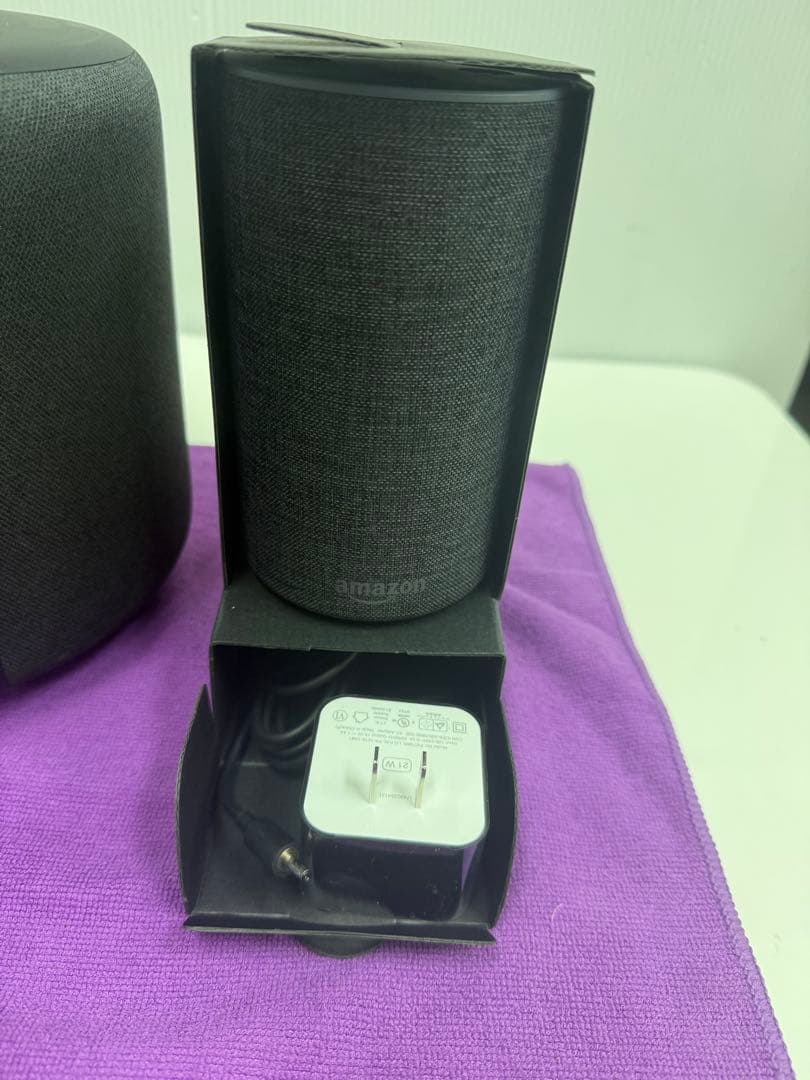 Amazon Echo Sub + Echo スマートスピーカー セット