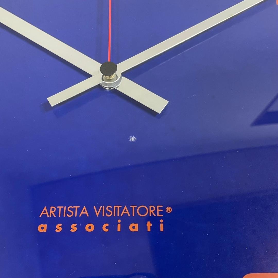 90's Artista Visitatore ウォールクロック 壁掛け時計