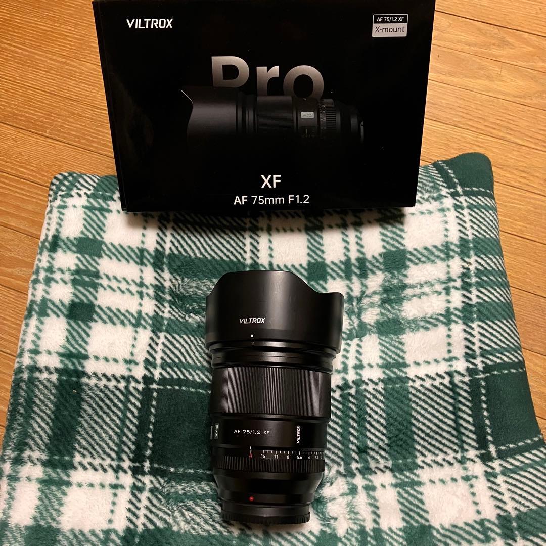 レンズ(単焦点) VILTROX AF 75mm F1.2 Pro / Fuji x mount