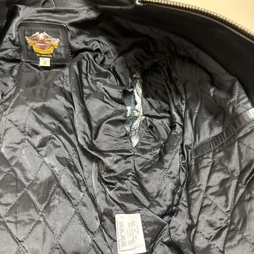 Harley-Davidson シングルライダースジャケット S