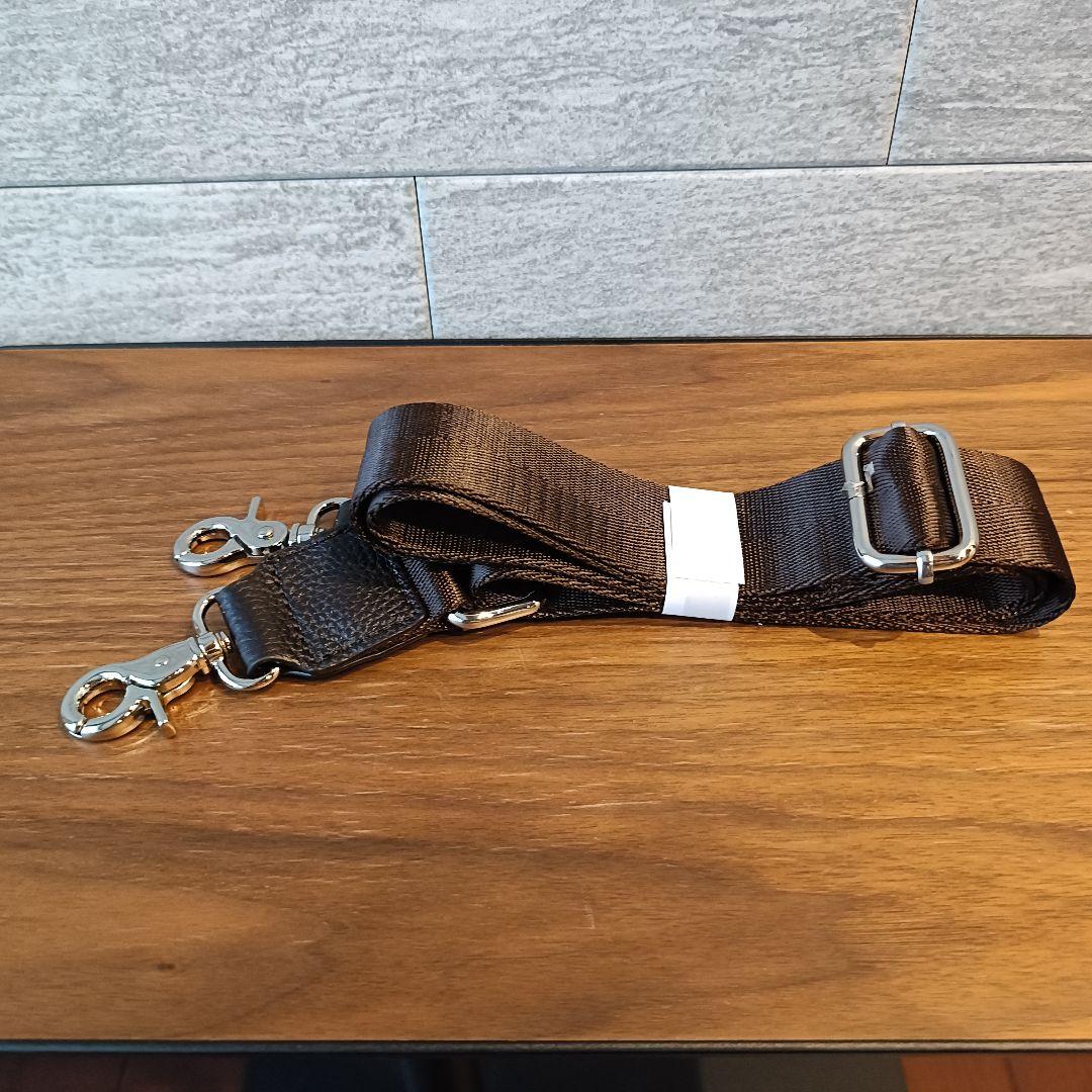 OKACHI ブリーフケース ビジネスバッグ 牛床革 ダークブラウン 未使用