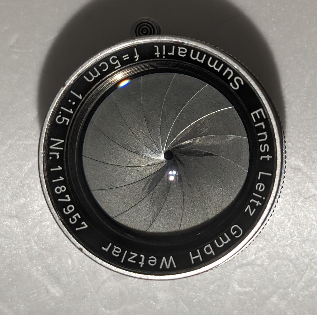 Summarit 5cm F1.5 Lマウント #150b