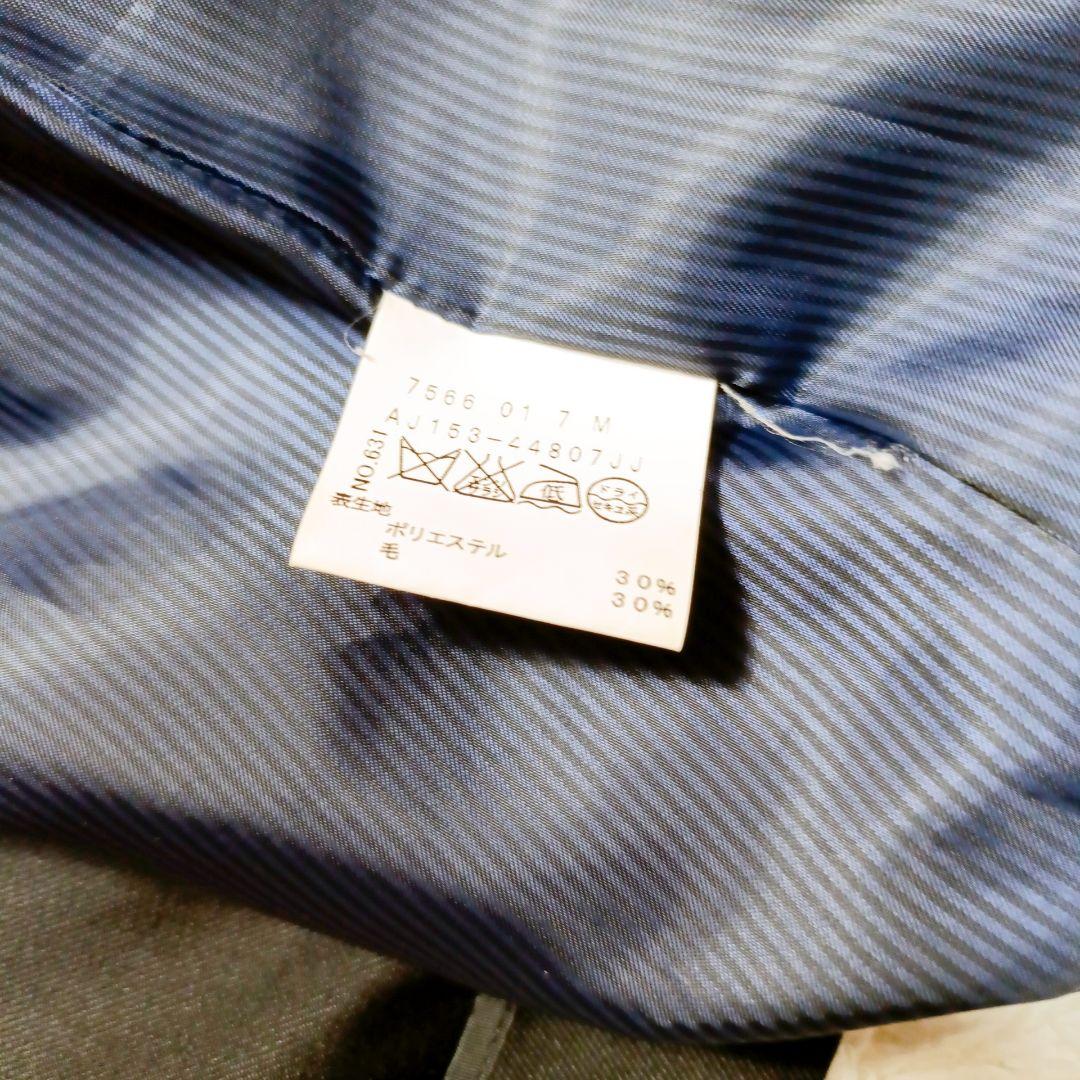 大きいサイズ UNTITLED アンタイトル パンツスーツ XL ブラックシルク