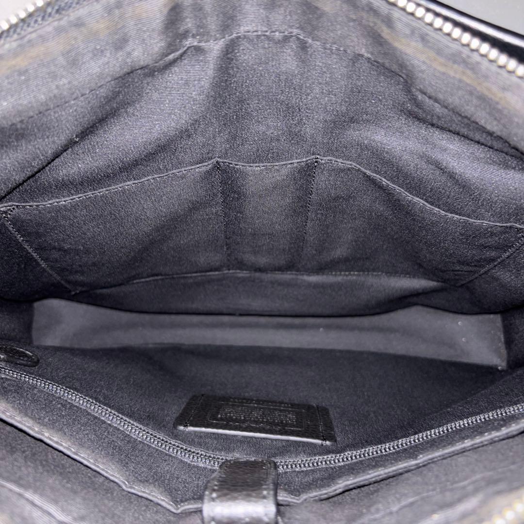 美品 定価10万円 コーチ レザー 本革 ブリーフケース ビジネスバッグ