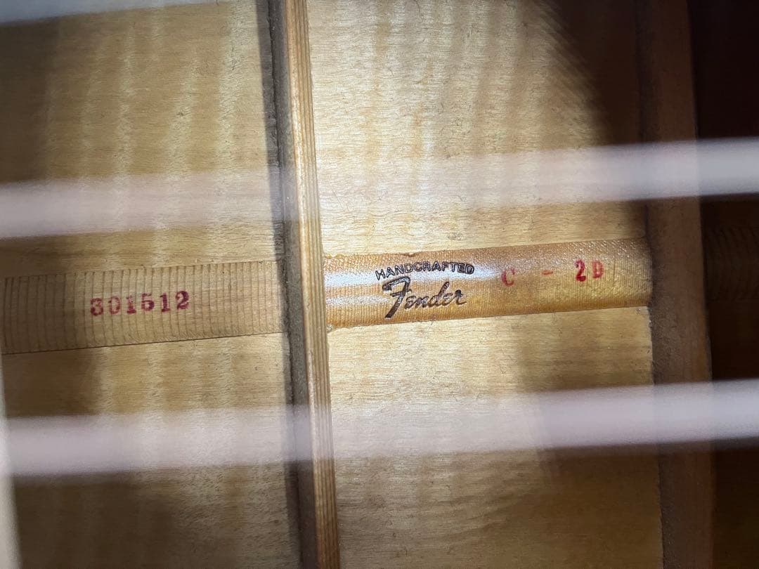 Fender カルフォルニア C-2D 製造301512 アコースティックギター
