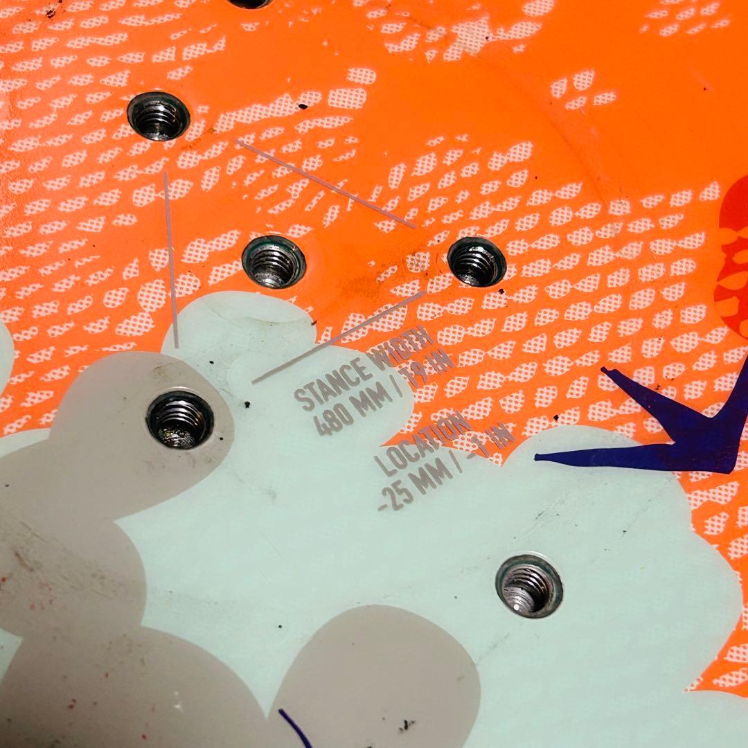 BURTON キャンバーボード フリースタイル 143cm ビンディングセット