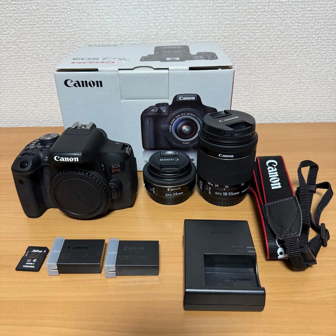 Canon EOS Kiss x8i パンケーキレンズセット