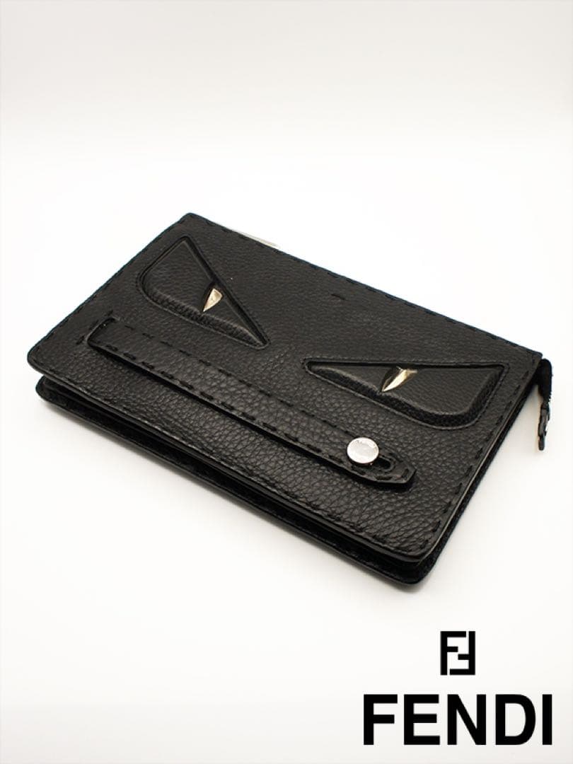 FENDI フェンディ クラッチバッグ セレリア バグズアイ美品‼️