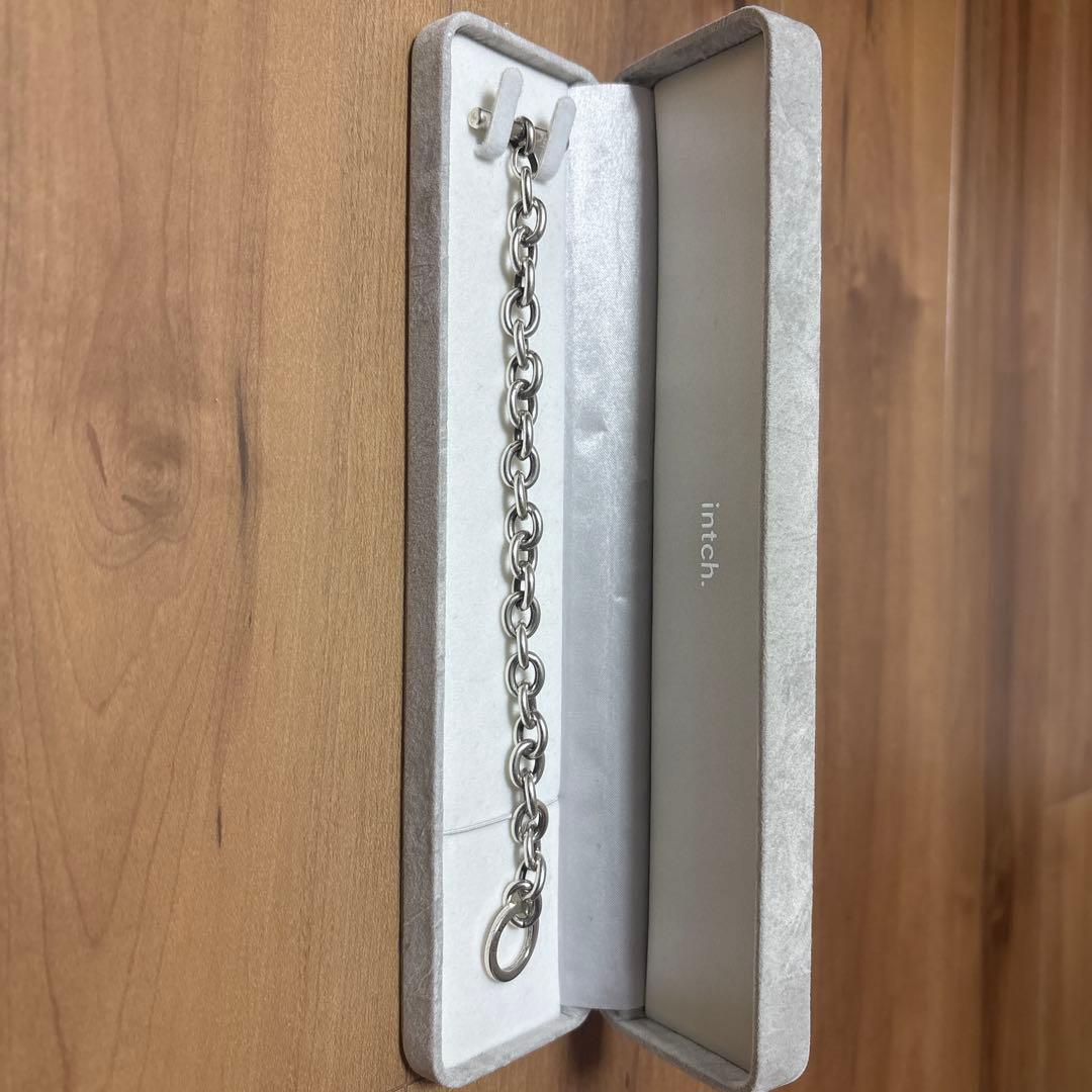 インチ エリプス スターリングシルバー チェーン ブレスレット