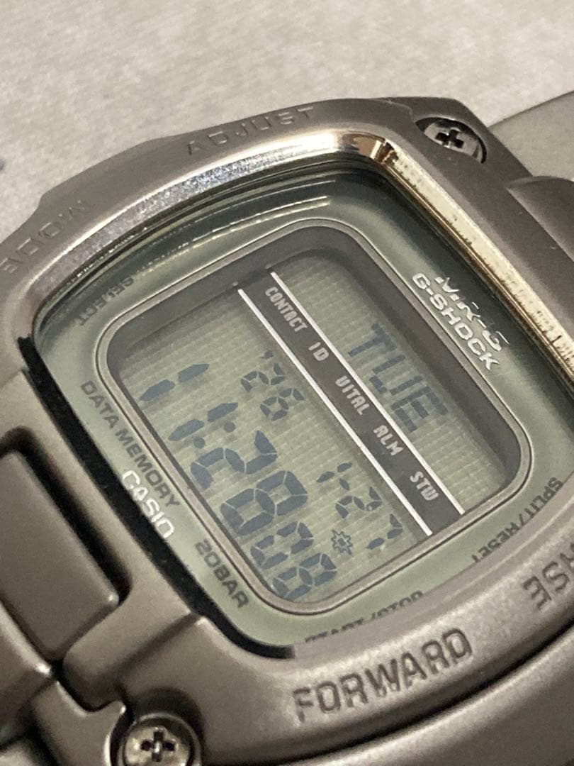 G-SHOCK MRG-210T チタン デジタル シルバーカラー ジャズカラー