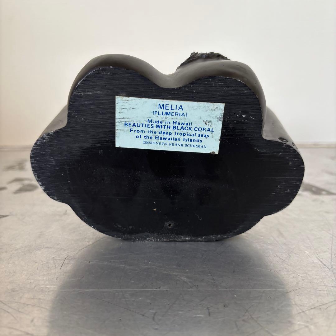 FRANK SCHIRMAN フランクシャーマン 黒珊瑚　1969年　ハワイ