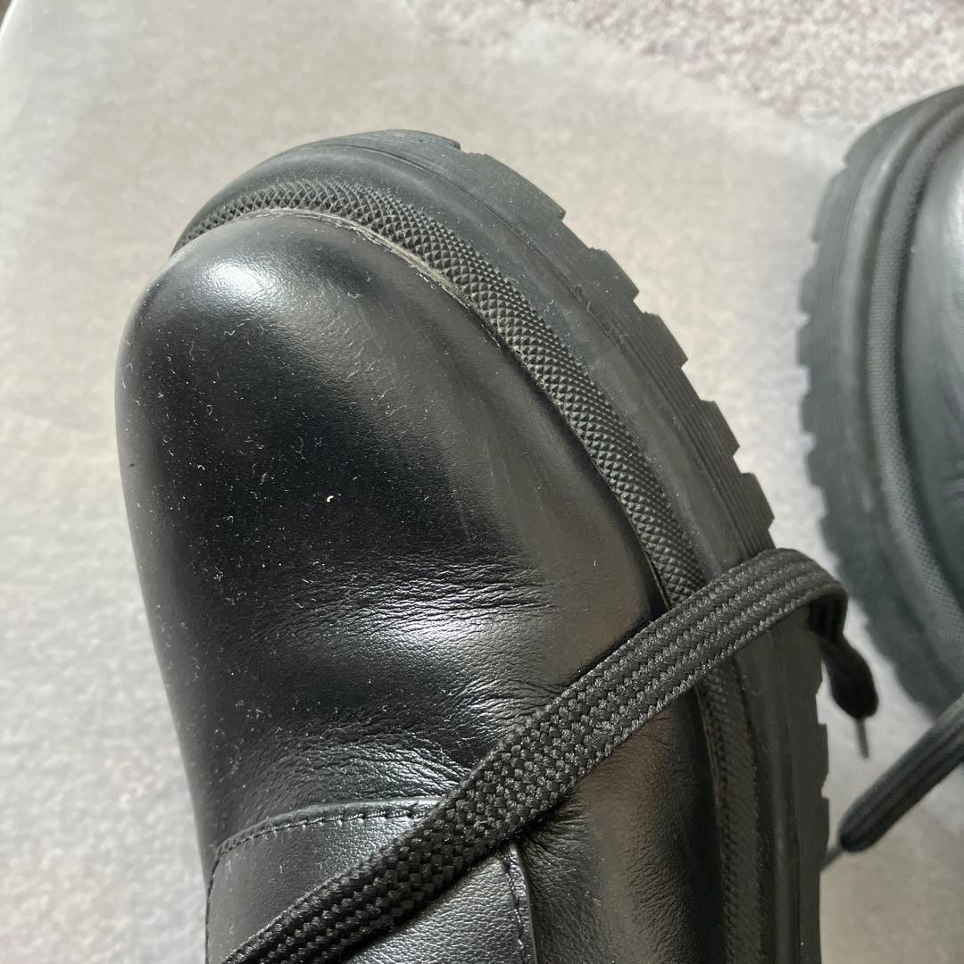 MONCLER モンクレール 23 PATTY ショートブーツ ファー　ブラック