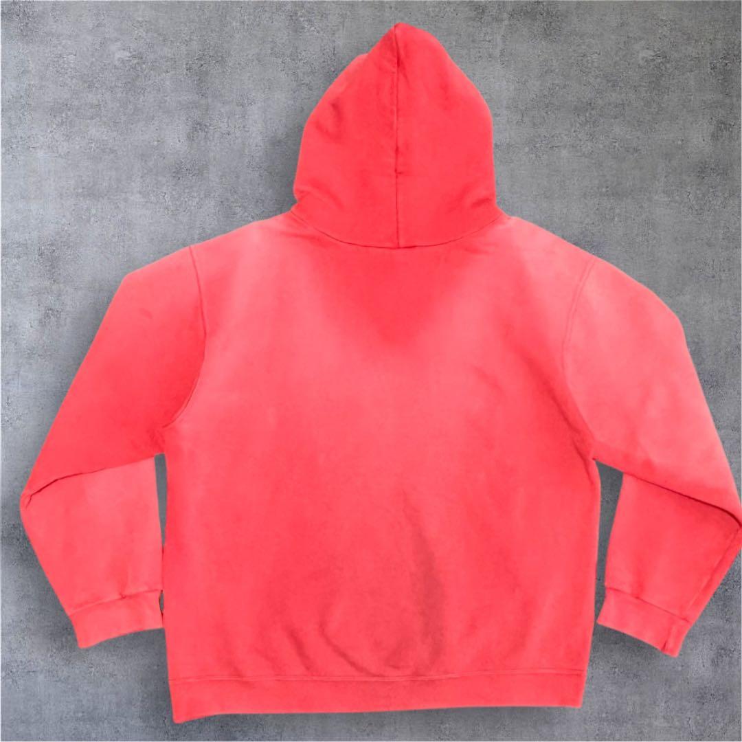 90s USA製 OLD NIKE センタースウォッシュ フェード パーカー