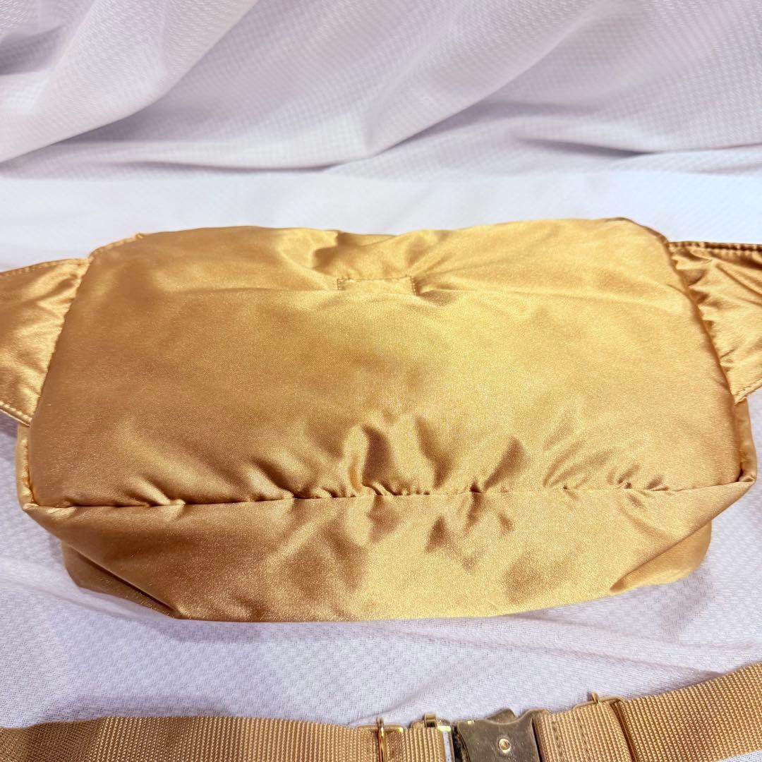 【希少】POTER タンカー　ビームス　ユナイテッドアローズ　金色　ボディバッグ