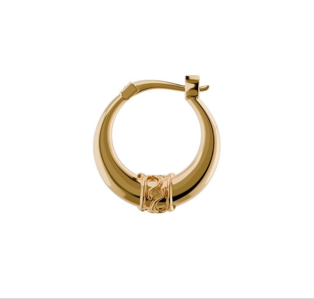 ゴールドフープピアス オリジナルボックス付き