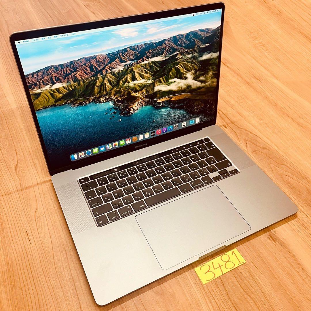 MacBook pro 16インチ 2019 i9 64GB 1TB 管3481